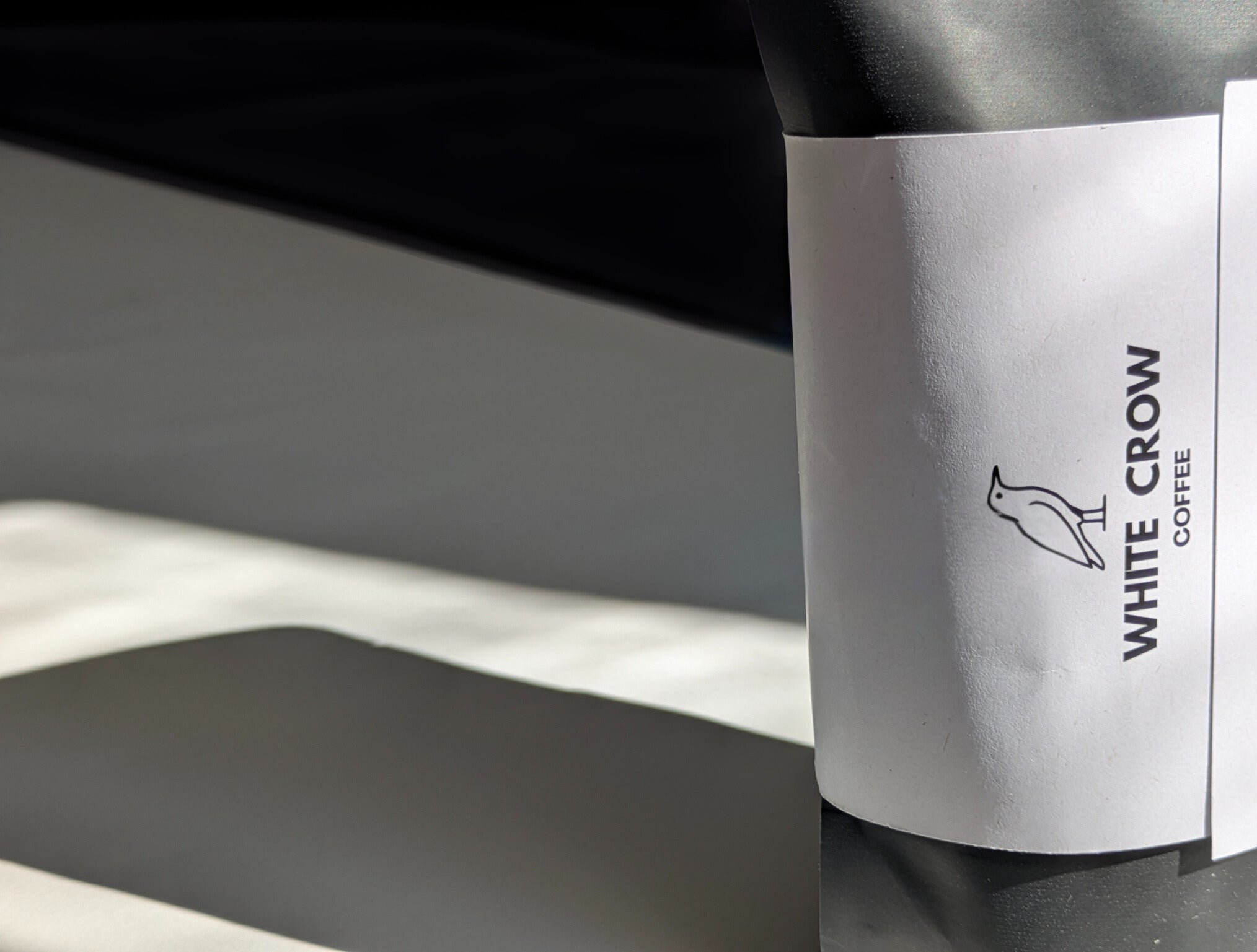 White Crow Coffee specialty coffee bag