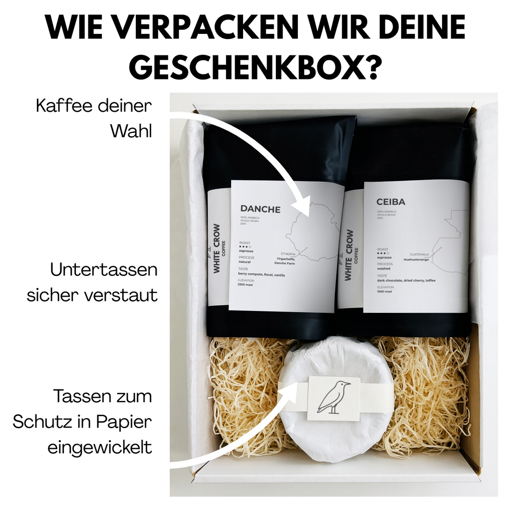 Espresso Gift Set WHITE CROW COFFEE